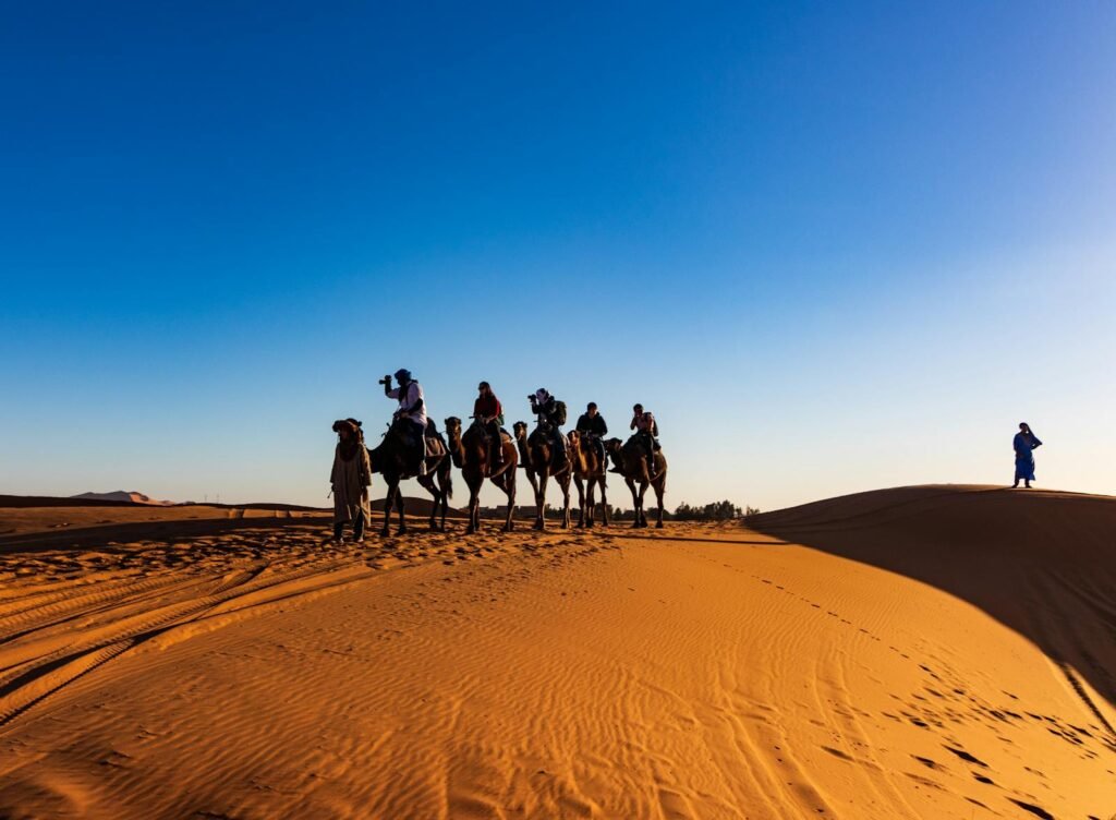 giro in cammello deserto marocco