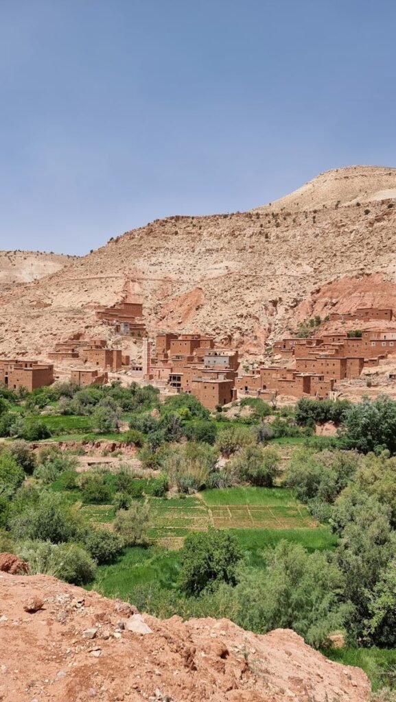 atlante marocco paesaggi montani e villaggi berberi