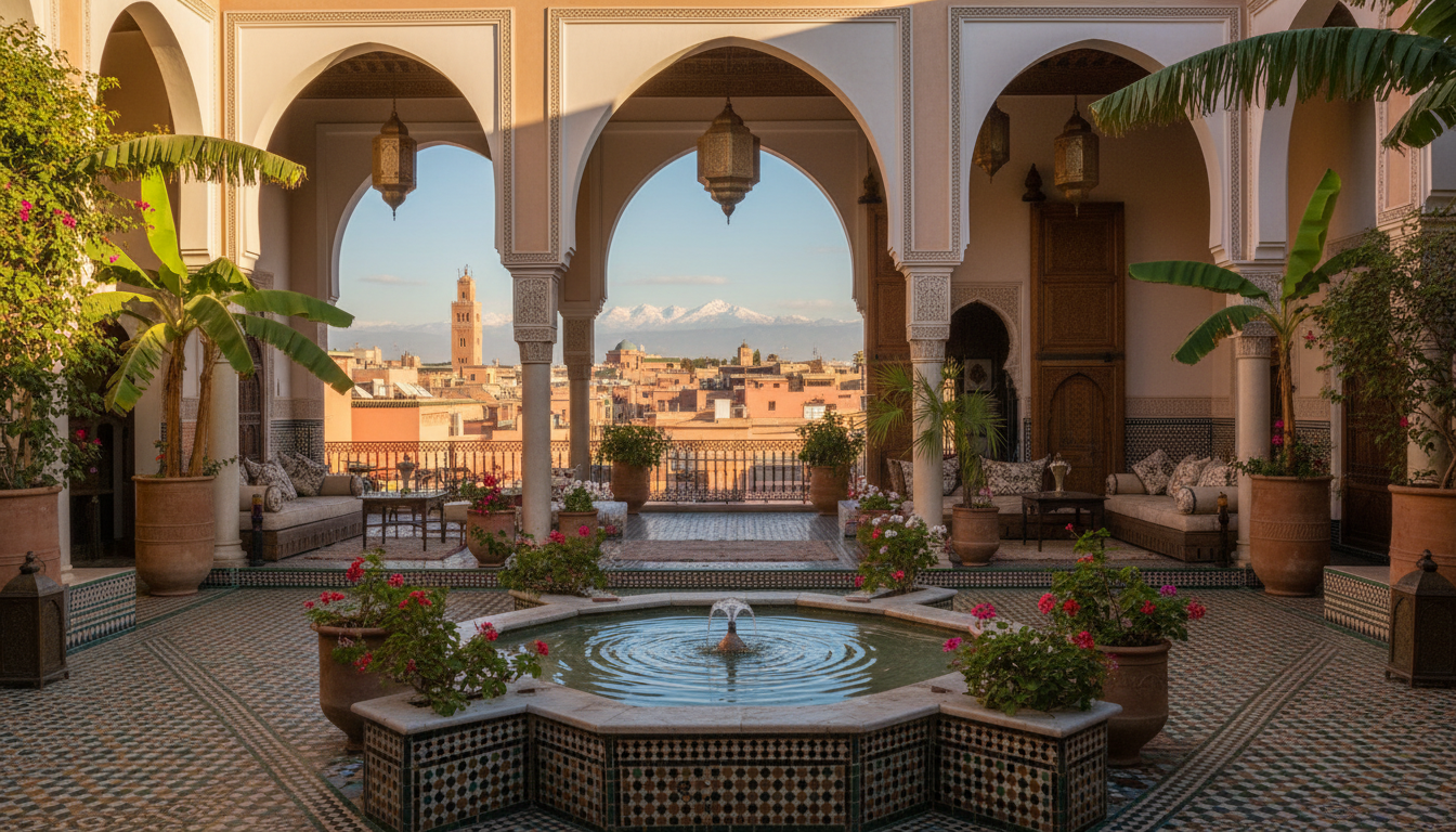 riad di lusso a Marrakech